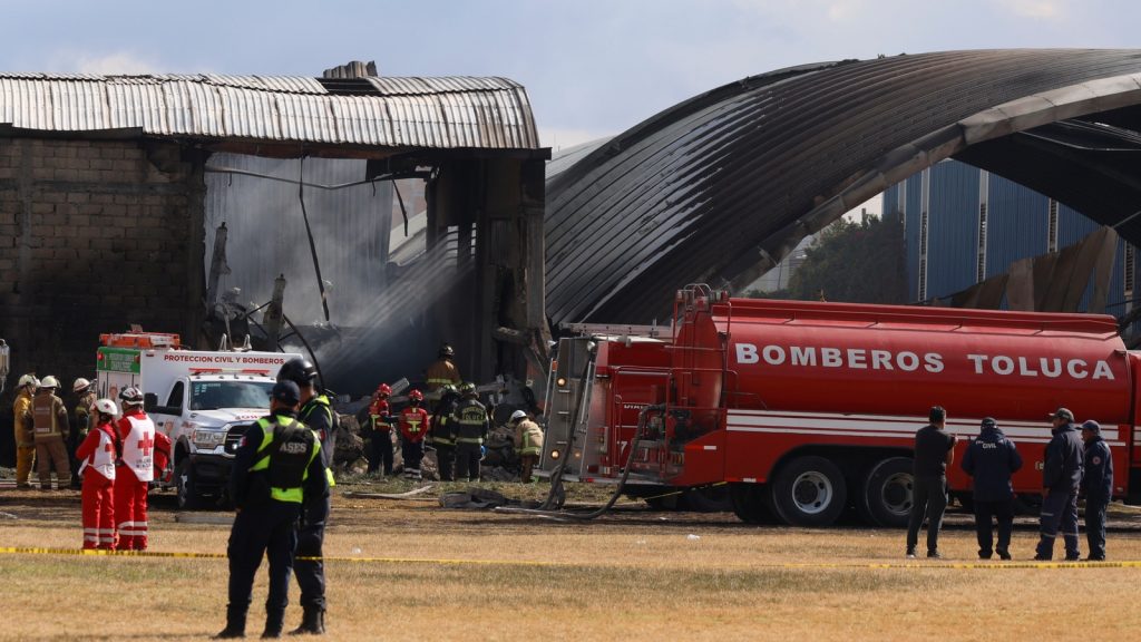 7 dead after small plane crashes near Toluca International Airport while attempting emergency landing