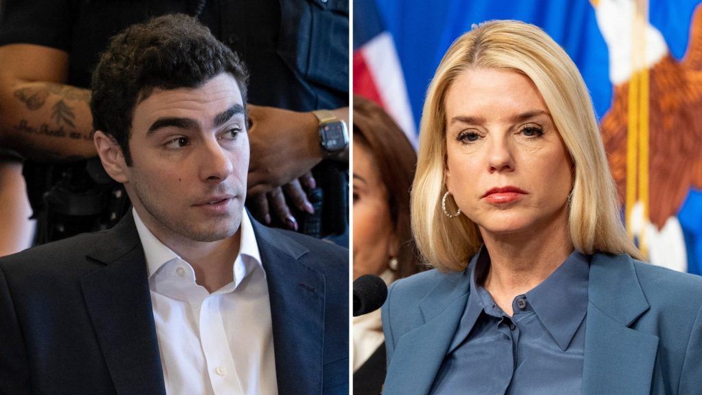 AG Pam Bondi has ‘conflict of interest’ in seeking death penalty against Luigi Mangione, defense says AG Pam Bondi has 'conflict of interest' in seeking death penalty against Luigi Mangione, defense says