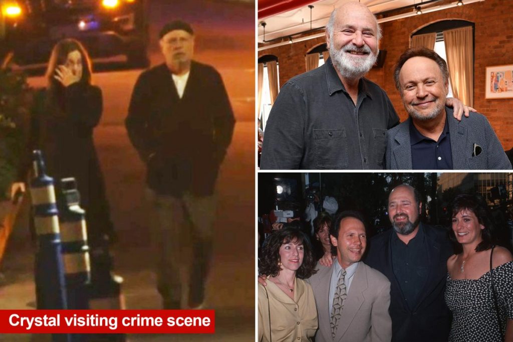 Billy Crystal seen at Rob Reiner's LA home hours after his longtime friend's death