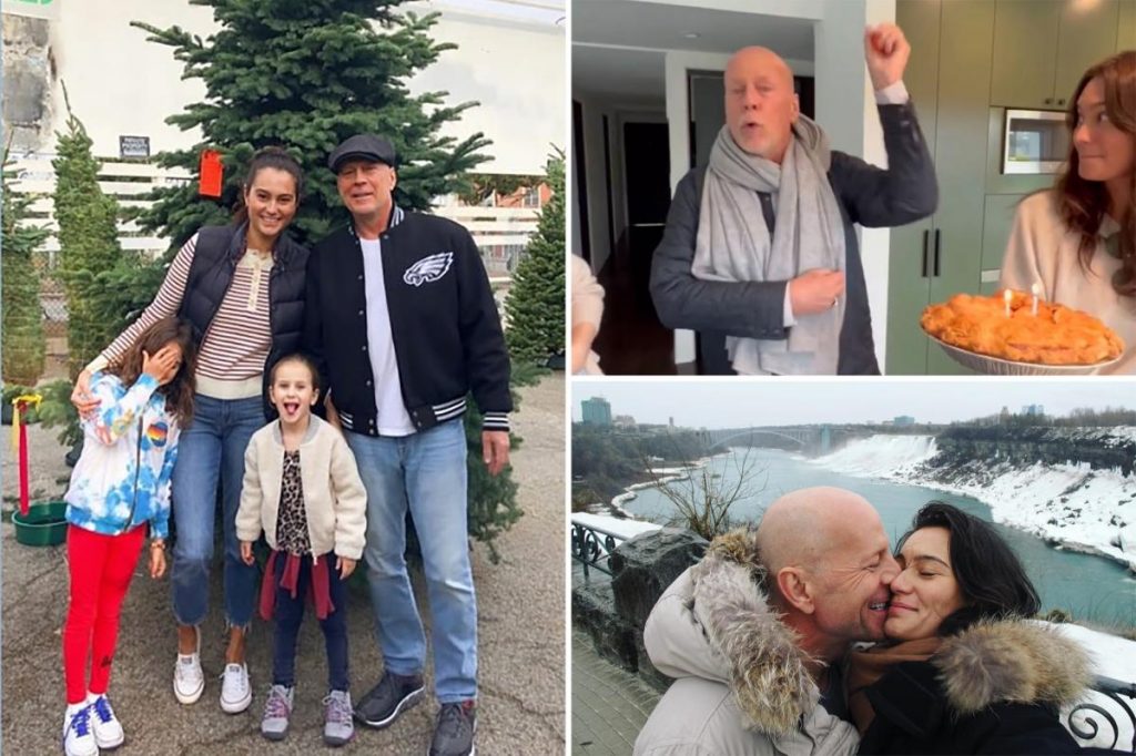 Bruce Willis’ wife says Christmas joy can feel ‘tangled in a web of grief’ as star battles dementia
