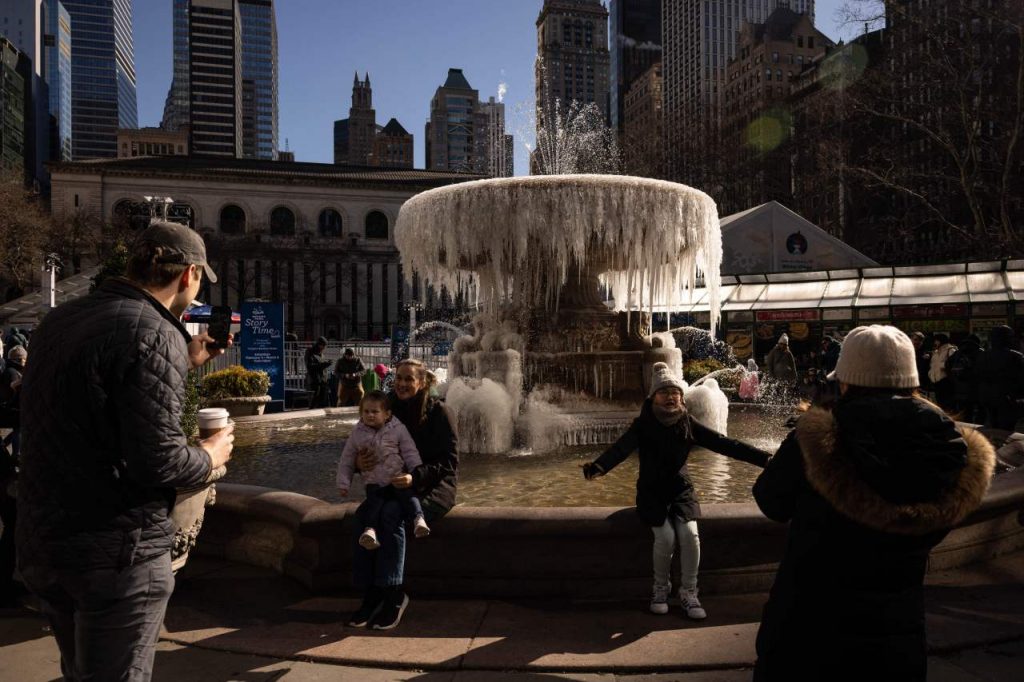 Christmas week to be chilly and damp in New York and New Jersey