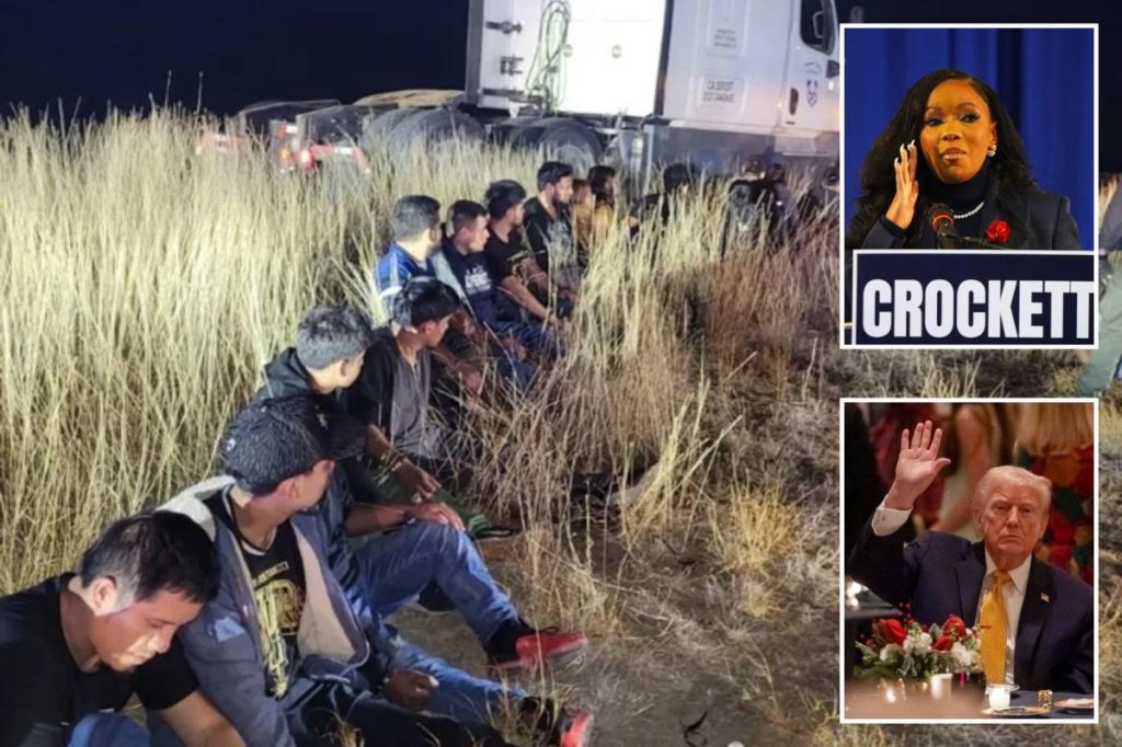 Crockett accuses Trump administration of lying about border encounter numbers Crockett accuses Trump administration of lying about border encounter numbers