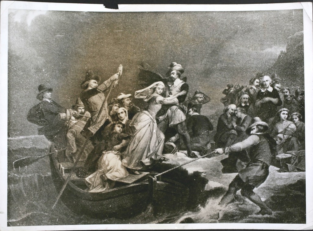 December 21, Pilgrims come ashore for the first time December 21, Pilgrims come ashore for the first time