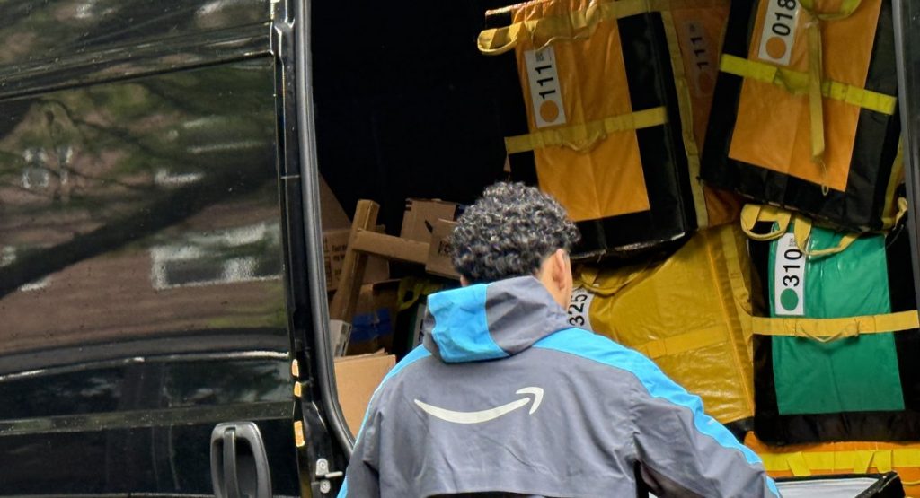 Delivery workers haul more NYC packages than Santa Claus