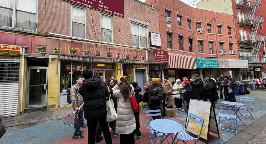 Dispatches from NYC's bustling Chinatown on Christmas Day