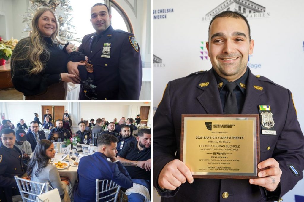 Exclusive | New dad named Midtown South’s NYPD ‘Officer of the Year’ for nabbing armed maniac Exclusive | New dad named Midtown South's NYPD 'Officer of the Year' for nabbing armed maniac
