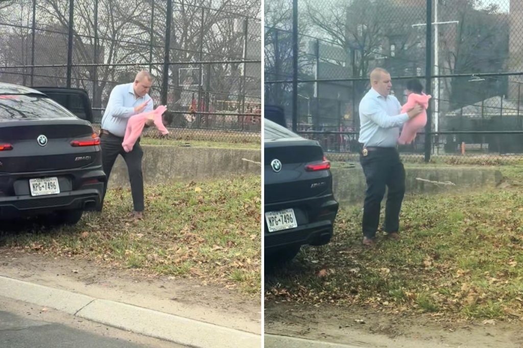 Hero cop recalls heart-pounding moment he saved choking baby on side of highway: ‘She's gonna be here for Christmas’
