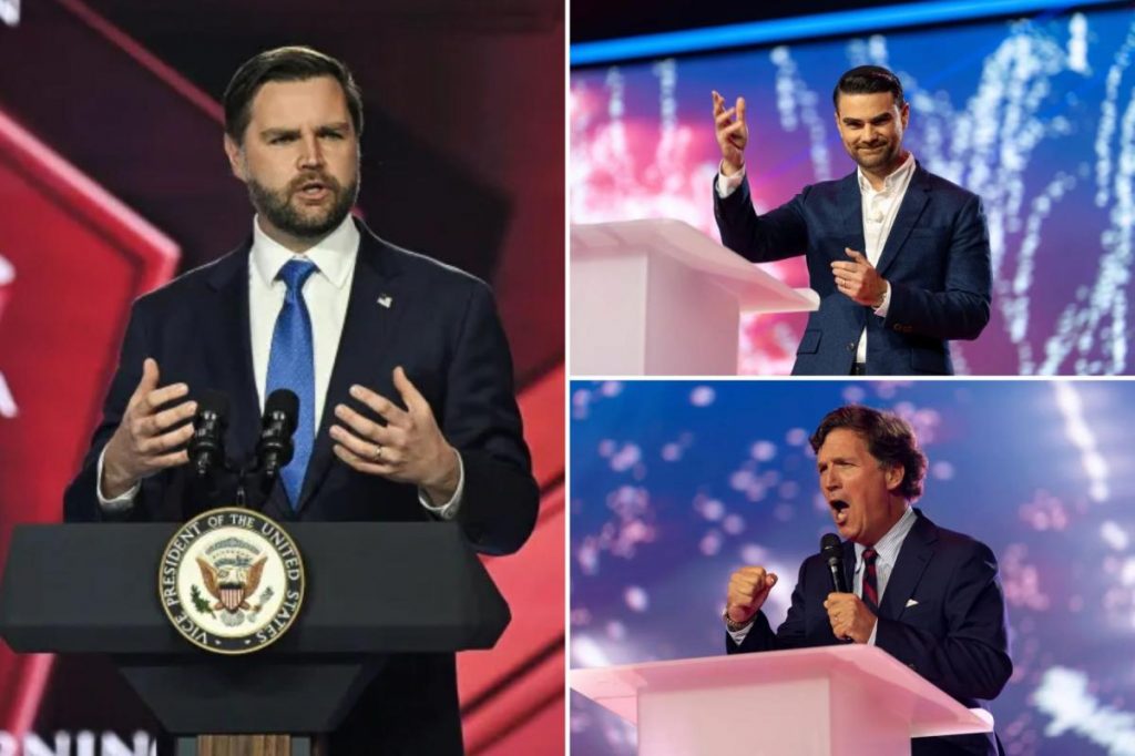 JD Vance wades into MAGA civil war, decries conservatives ‘canceling each other’ JD Vance wades into MAGA civil war, decries conservatives 'canceling each other'