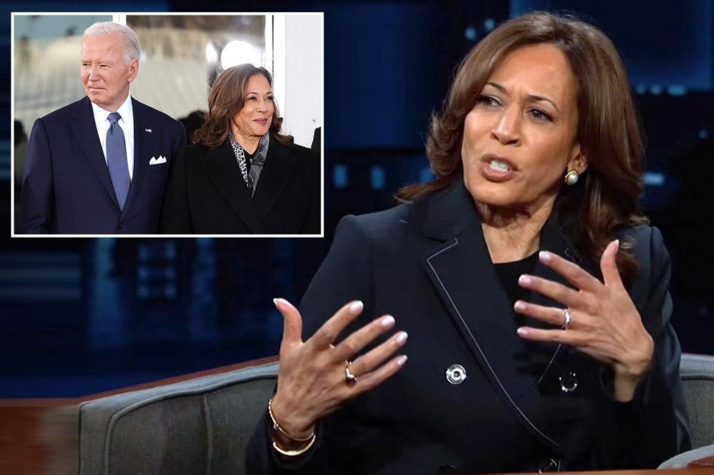 Kamala Harris 'needed more support' from Biden in doomed presidential bid