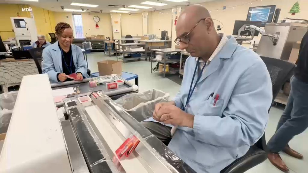 MTA Heroes: Team members who encode MetroCards, decades on the job