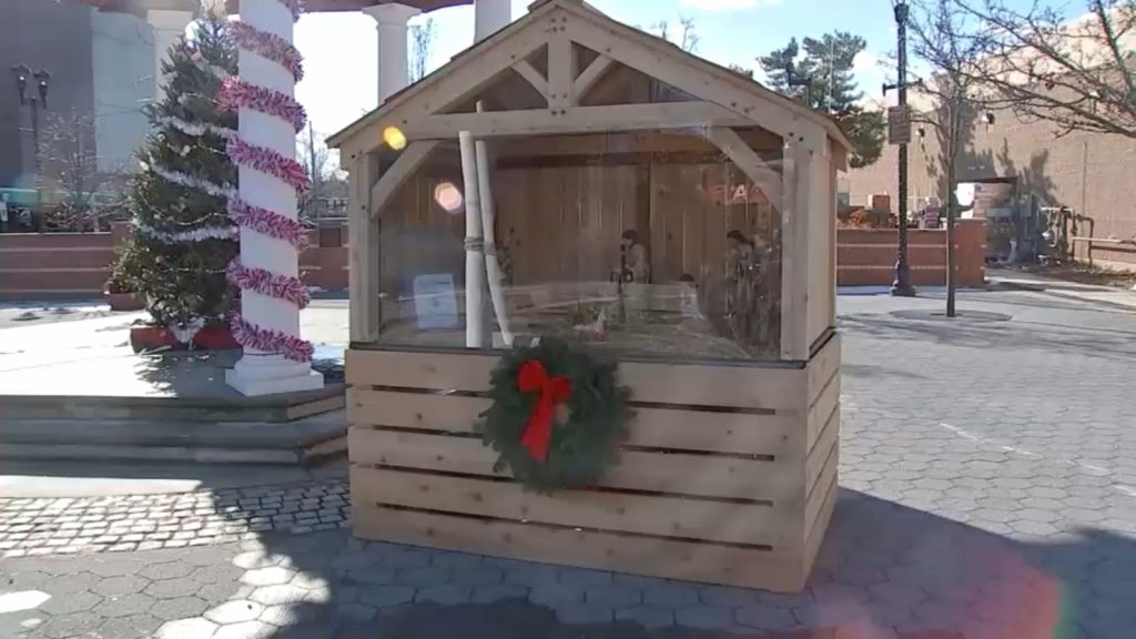 Nativity scene in Nyack, NY repaired after being vandalized days before Christmas