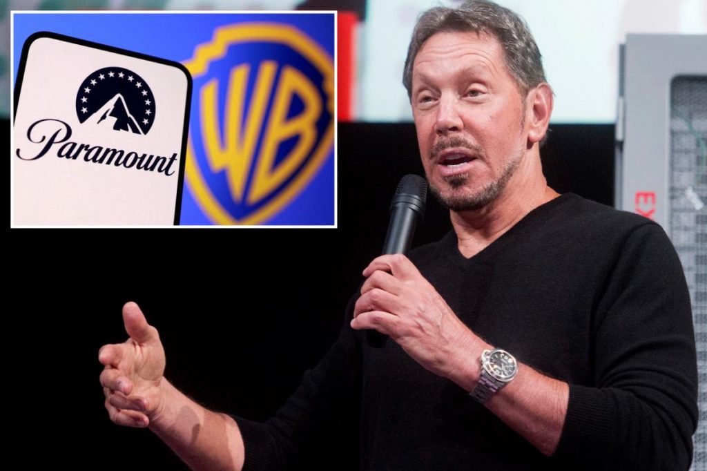 Paramount amends Warner Discovery bid with Larry Ellison personal guarantee Paramount amends Warner Discovery bid with Larry Ellison personal guarantee