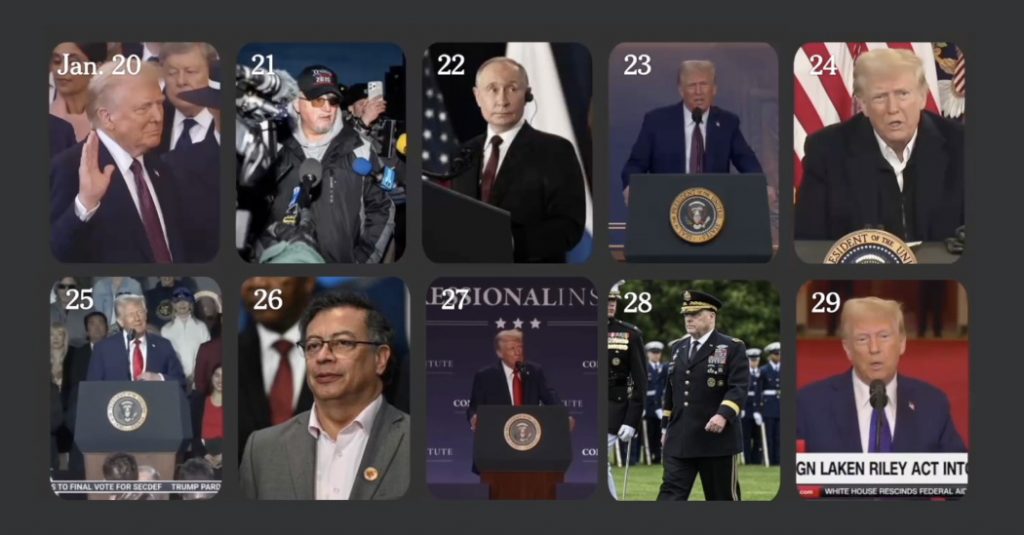 President Trump Wants to Be Everywhere, All the Time