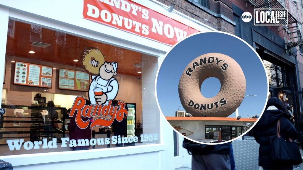 Randy's Donuts, a sweet icon of LA, makes big debut in NYC