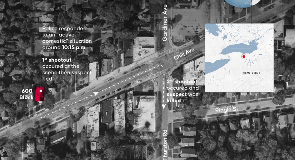 Rochester police killed a man who fired at officers in bloody shootout, officials said