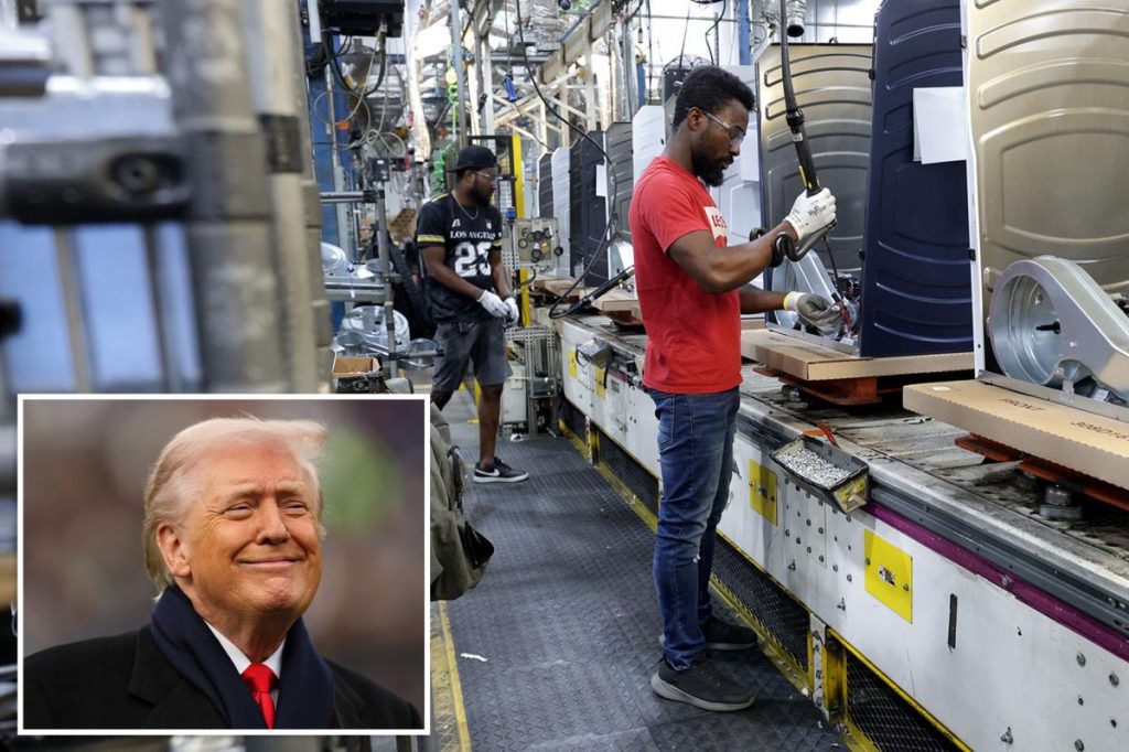 Trump promises tariff-led 'golden age' of manufacturing in six months to a year