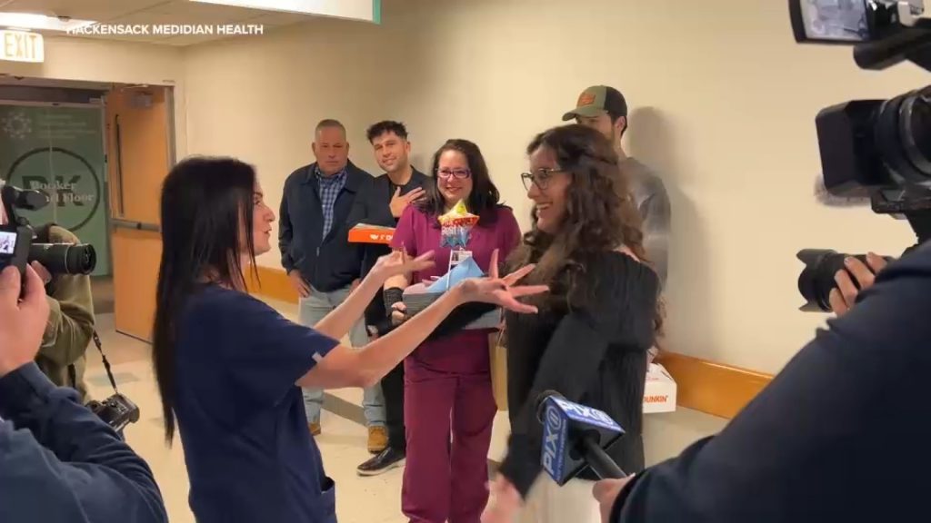 21-year-old reunites with NICU nurse for her birthday wish in New Jersey hospital 21-year-old reunites with NICU nurse for her birthday wish in New Jersey hospital
