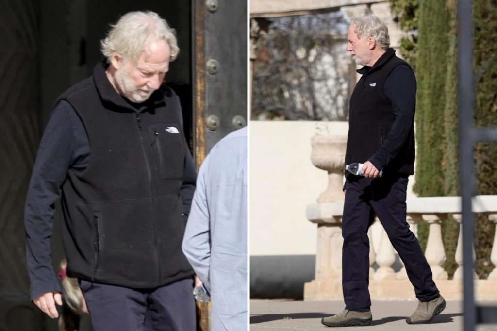 Actor Timothy Busfield spotted for first time since jail release as he faces child sex abuse charges