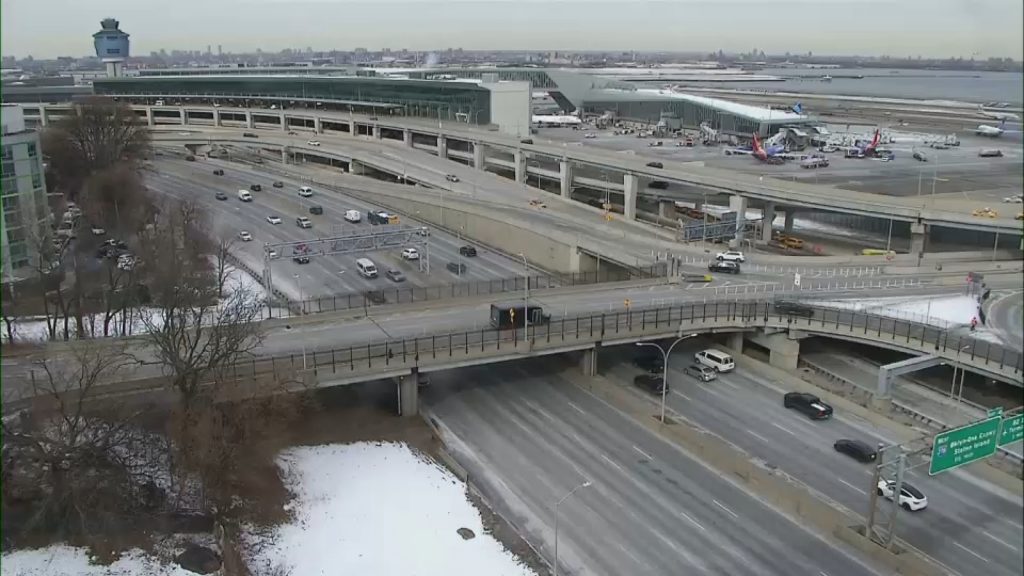 Delta Air Lines flight returns to LaGuardia Airport gate after de-icing fluid gets on passenger
