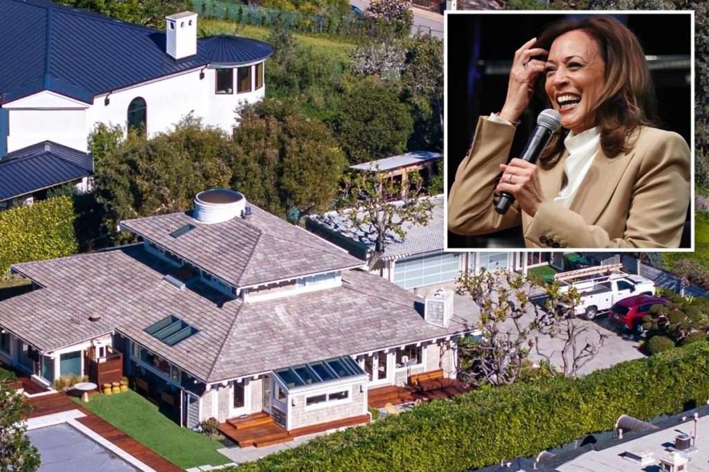 Dems fume as Kamala Harris hunkers down in new $8M Malibu mansion