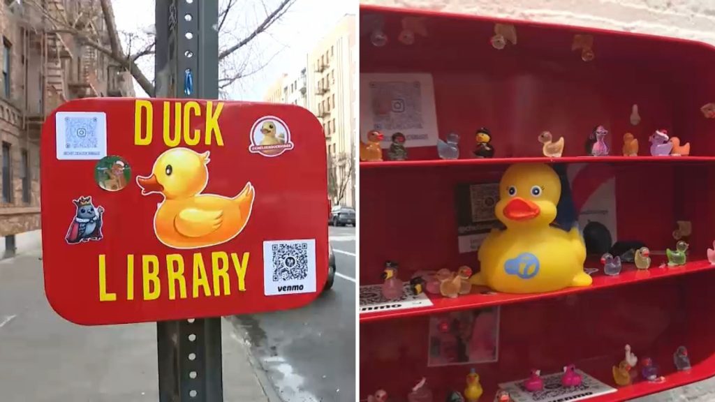 Duck libraries popping up throughout NYC, sparking trend and joy amongst kids Duck libraries popping up throughout NYC, sparking trend and joy amongst kids