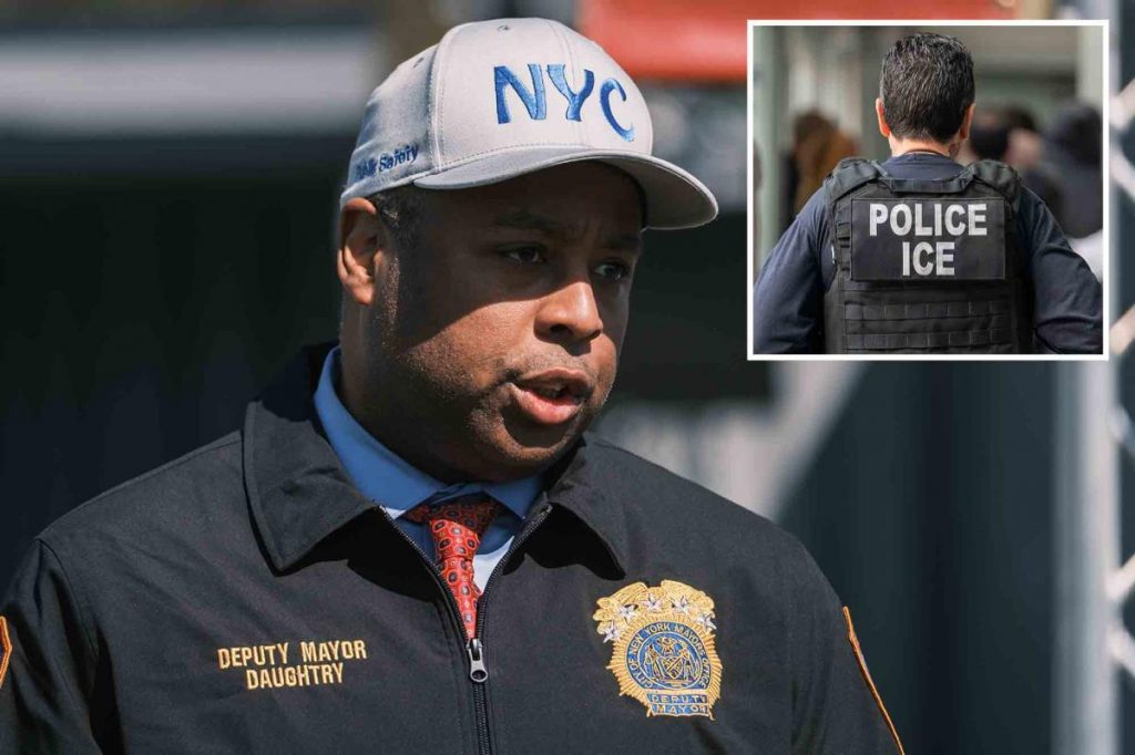 Eric Adams’ deputy Kaz Daughtry now working with Trump’s ICE in New York Eric Adams' deputy Kaz Daughtry now working with Trump's ICE in New York