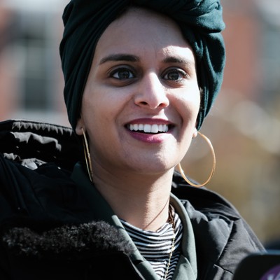 Everyone’s against Rana Abdelhamid. She’s running anyway. Everyone’s against Rana Abdelhamid. She’s running anyway.