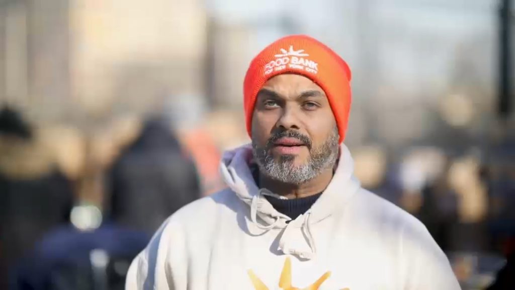 Food Bank NYC volunteer is flight attendant who embodies Martin Luther King Jr.'s legacy through community service