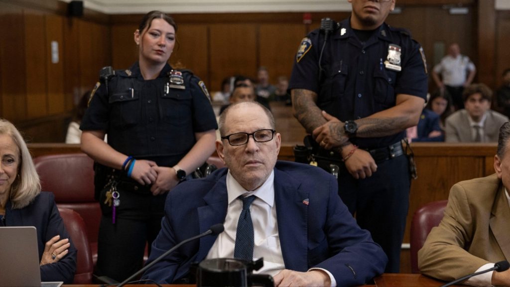 Harvey Weinstein says jurors were bullied into convicting him; a judge is set to rule in New York City