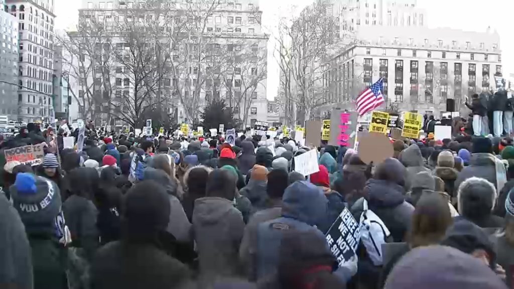 ICE out national shutdown: Thousands of protests gather in NYC amid calls for national strike against Trump’s immigration policies ICE out national shutdown: Thousands of protests gather in NYC amid calls for national strike against Trump's immigration policies