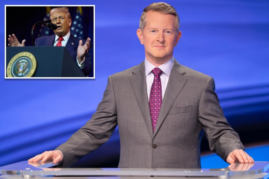 ‘Jeopardy!’ host Ken Jennings says 2028 candidate who vows to prosecute Trump ‘regime’ ‘has my vote’ 'Jeopardy!' host Ken Jennings says 2028 candidate who vows to prosecute Trump 'regime' 'has my vote'