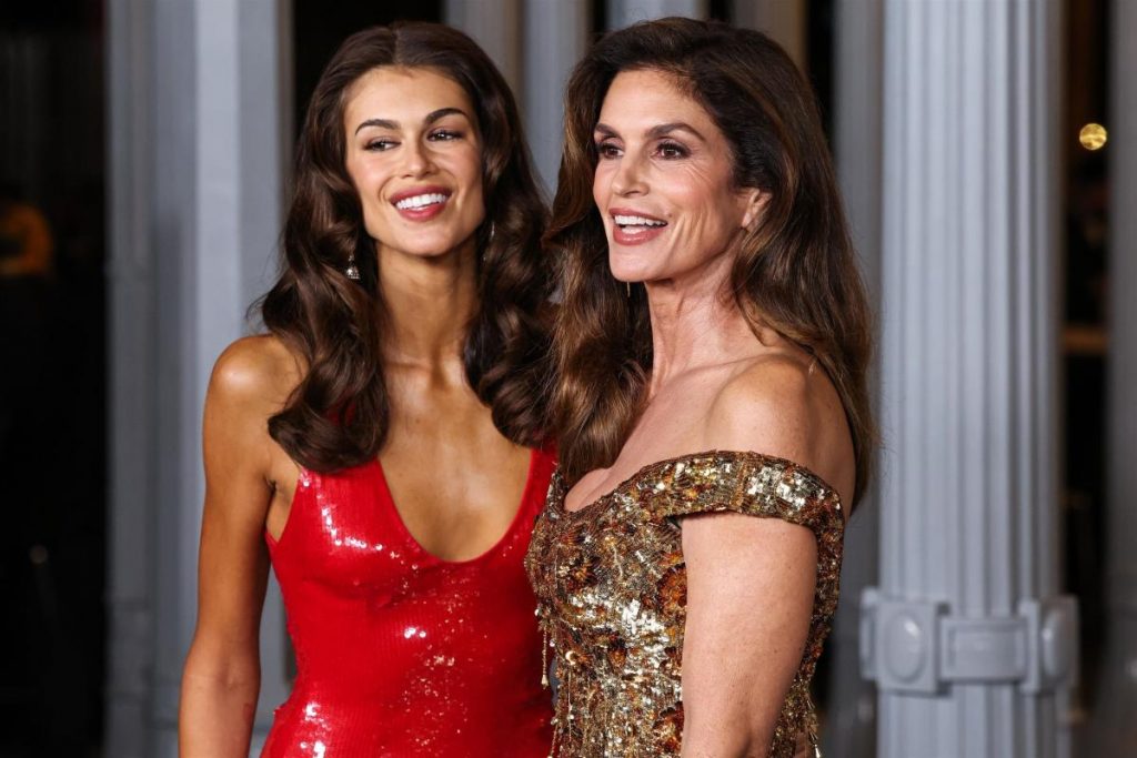 Kaia Gerber reveals nude photos of mom Cindy Crawford lined the walls of her childhood home