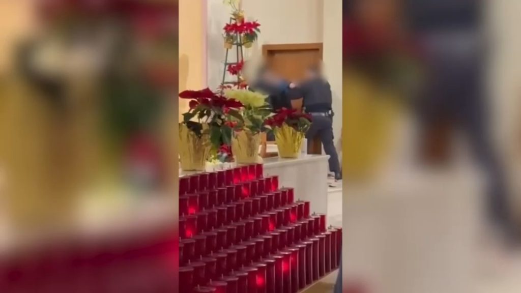 Man tased, arrested at the altar during violent disturbance in church on Staten Island