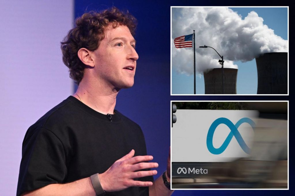 Mark Zuckerberg's Meta makes bet on nuclear power to fuel AI ambitions