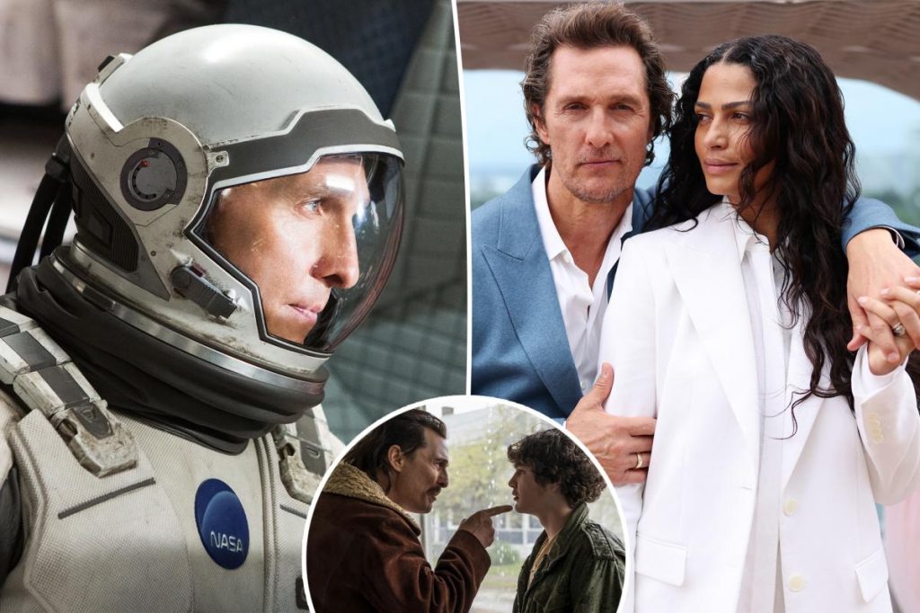 Matthew McConaughey says he turns into a ‘judgmental d---’ rewatching his movies