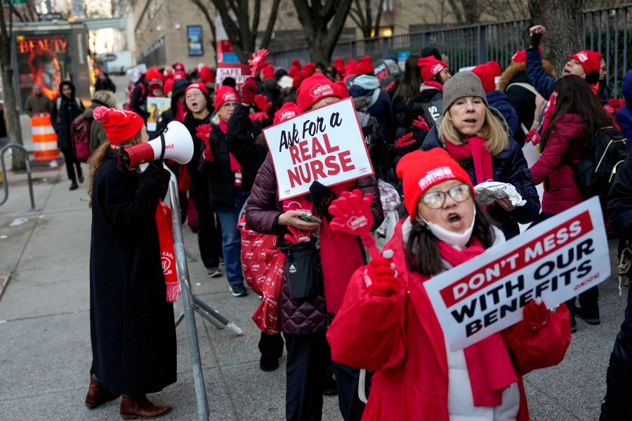 Mount Sinai fires three nurses hours before strike begins Mount Sinai fires three nurses hours before strike begins
