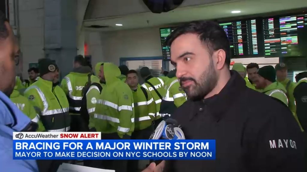 NYC Mayor Mamdani says schools decision coming, urges New Yorkers to stay off the road today NYC Mayor Mamdani says schools decision coming, urges New Yorkers to stay off the road today
