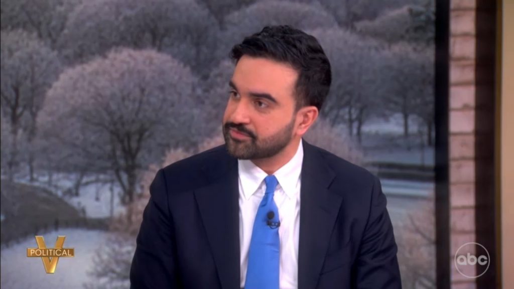 New York City Mayor Zohran Mamdani talks rent stabilization on 'The View'