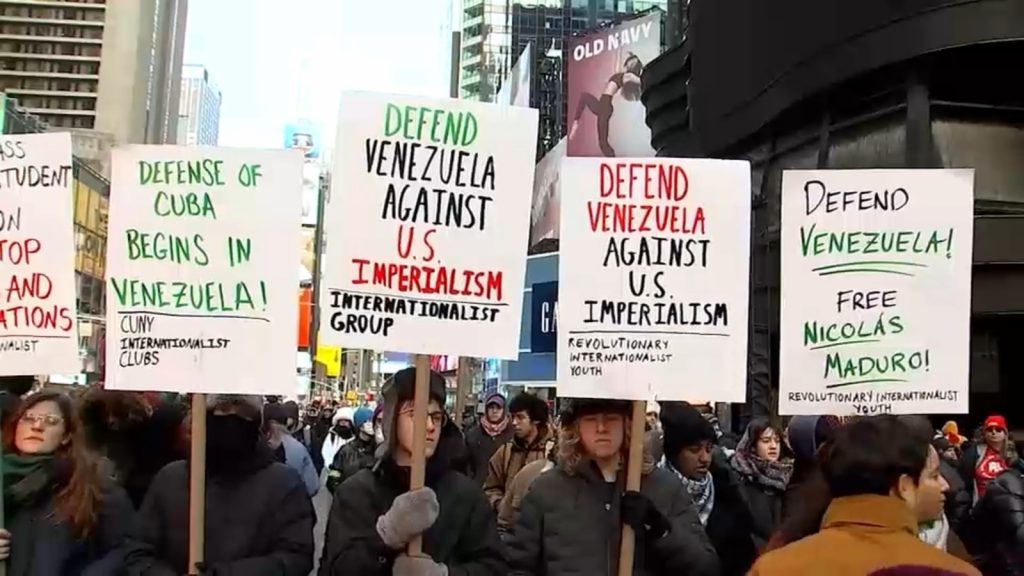 New York City celebrates, protests Venezuelan President Nicolas Maduro’s capture New York City celebrates, protests Venezuelan President Nicolas Maduro's capture