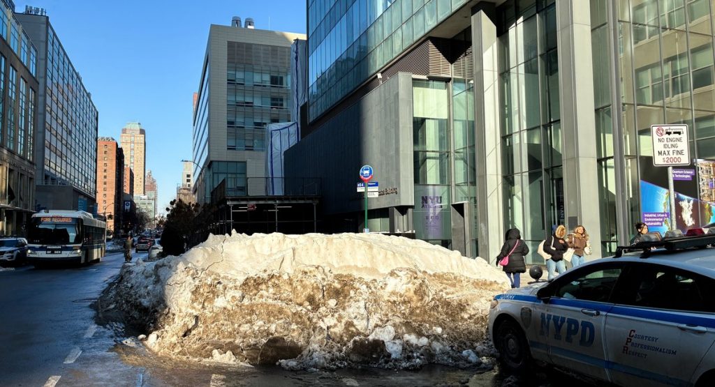 New Yorkers begin to lose hope as freeze sets in and snow turns gray