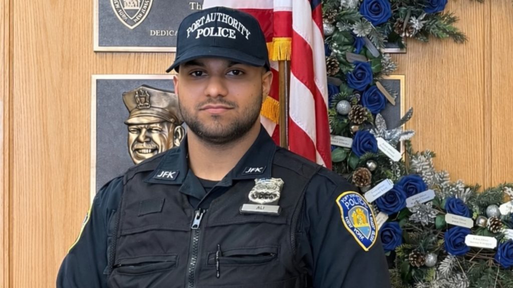 Port Authority police officer saves life of choking toddler at JFK Airport in Queens