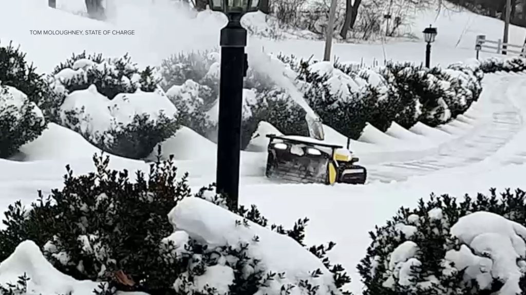 Robot snow plow: Viral video shows autonomous blower at work in Chester, NJ