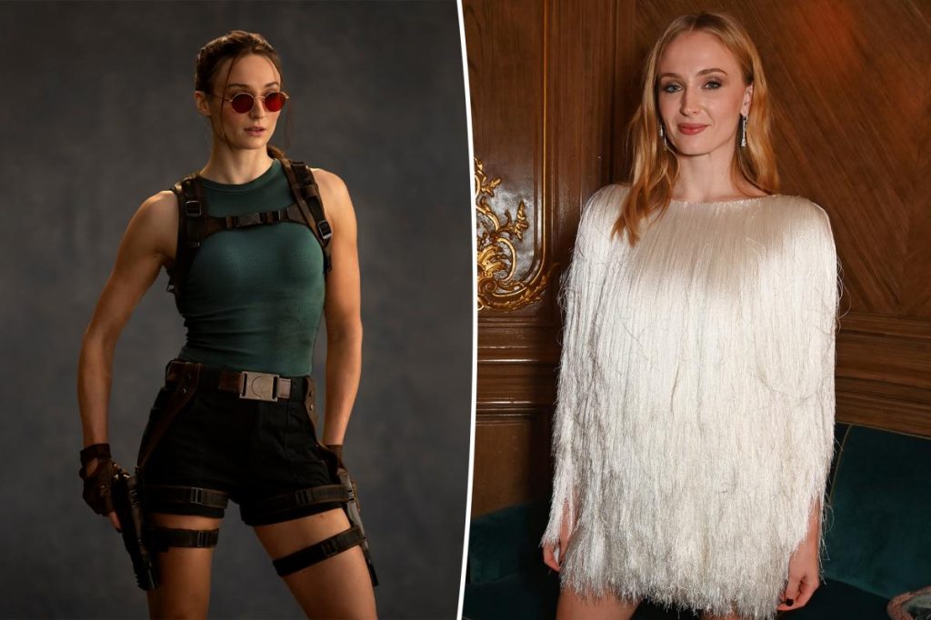 Sophie Turner stuns fans with ripped Lara Croft transformation in 'Tomb Raider' first look photo