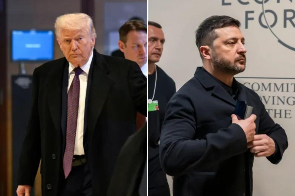 Trump, Zelensky meet behind closed doors at Davos Trump, Zelensky meet behind closed doors at Davos
