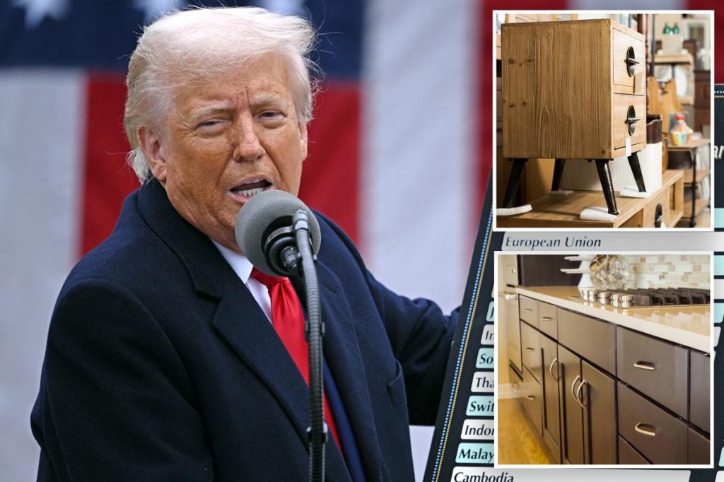 Trump pushes back tariff hike on furniture, kitchen cabinets by a year Trump pushes back tariff hike on furniture, kitchen cabinets by a year
