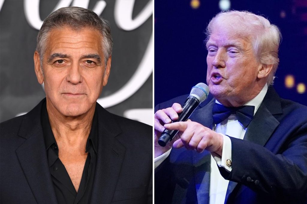 Trump tears into 'average guy' George Clooney who 'complained, constantly, about common sense in politics'