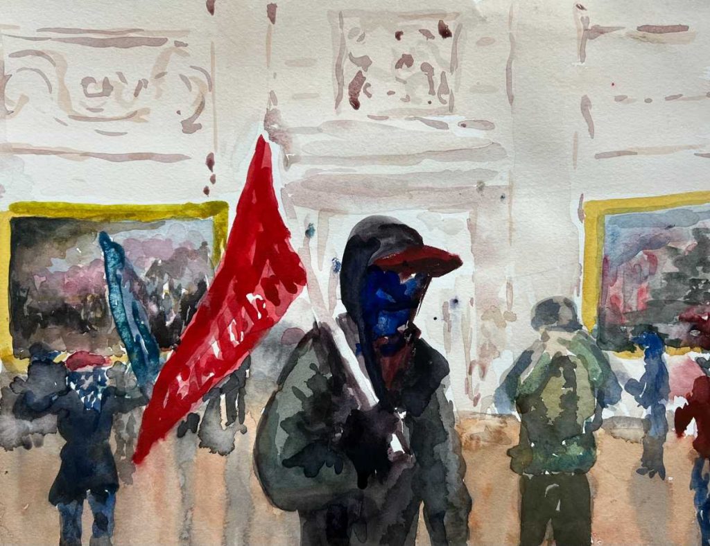 Upper West Side artists commemorate Jan. 6 Capitol riots with powerful artwork