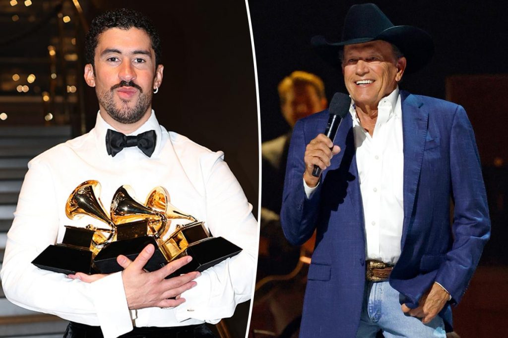 Bad Bunny slammed for 'drag performances' as calls to replace him with George Strait at Super Bowl rise