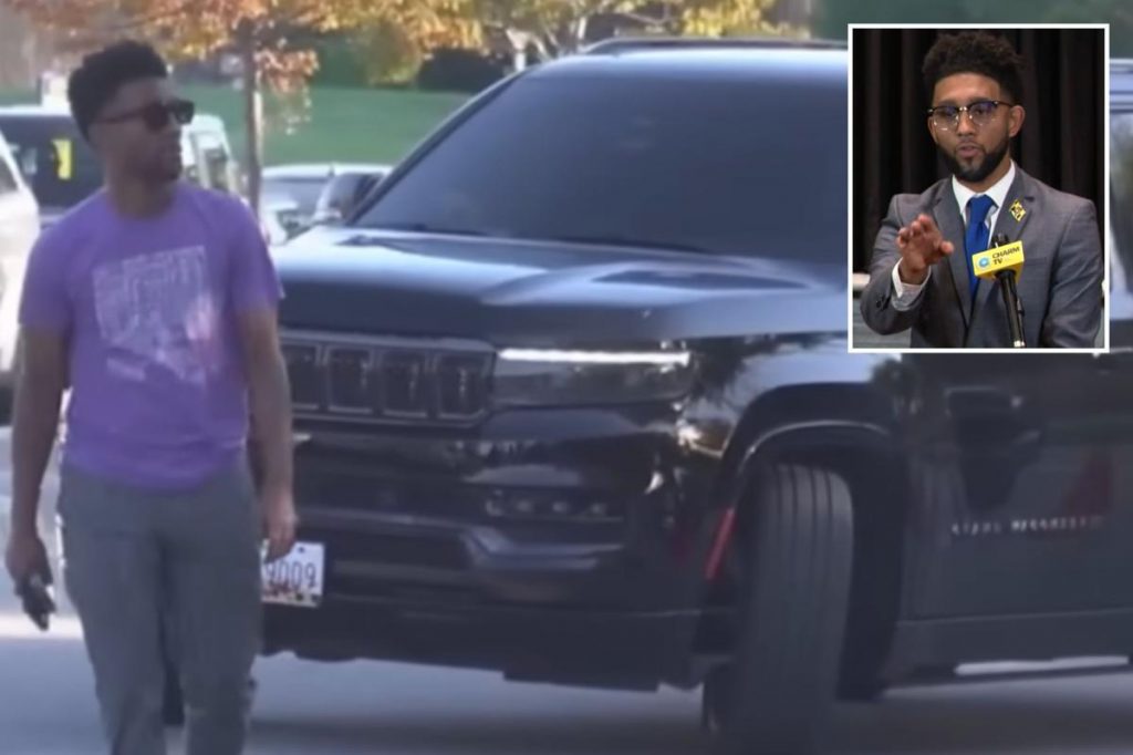 Balitomore Mayor Brandon Scott calls reporter racist for questioning taxpayer Jeep Grand Wagoneer