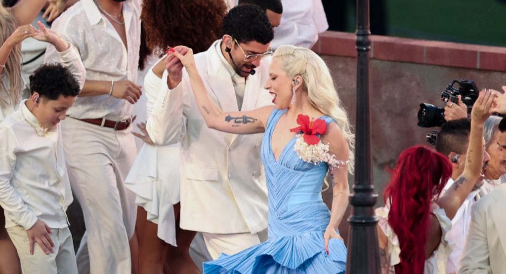 Brooklyn designer says he had no idea Lady Gaga would wear his dress at the Super Bowl